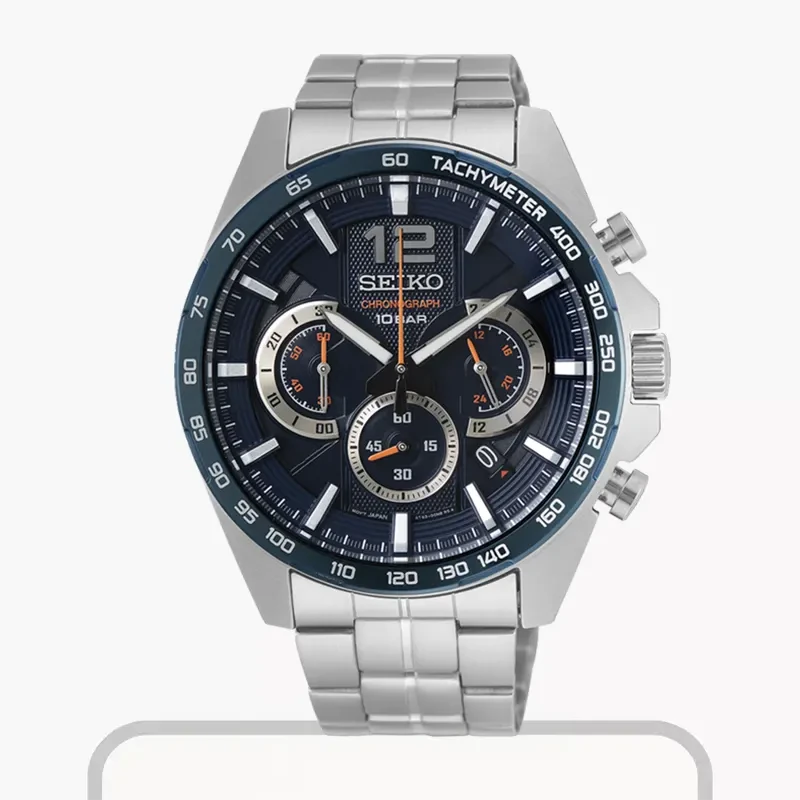 Seiko Discover More Inspiration Blue Dial Dress Men’s Watch- SSB345P1